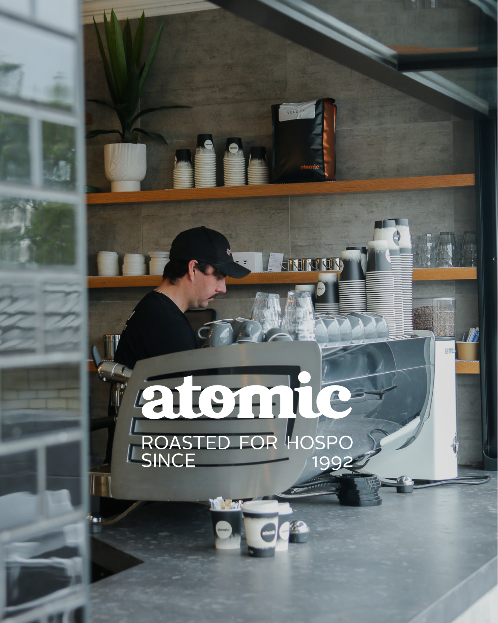 Atomic Coffee Roasters Facebook ad