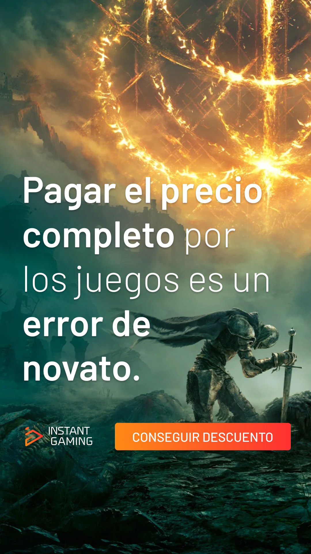 Instant Gaming Facebook ad