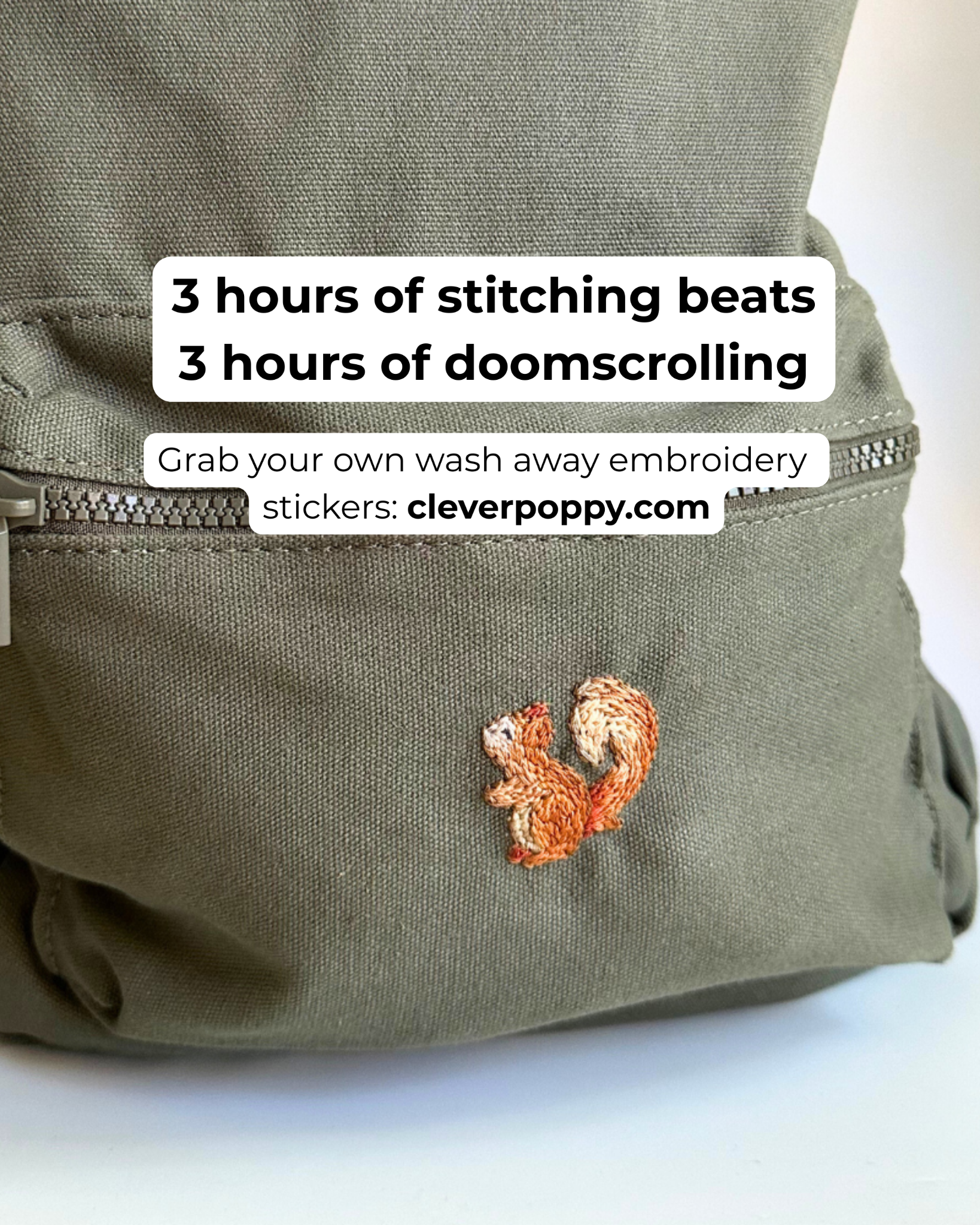 Clever Poppy Facebook ad