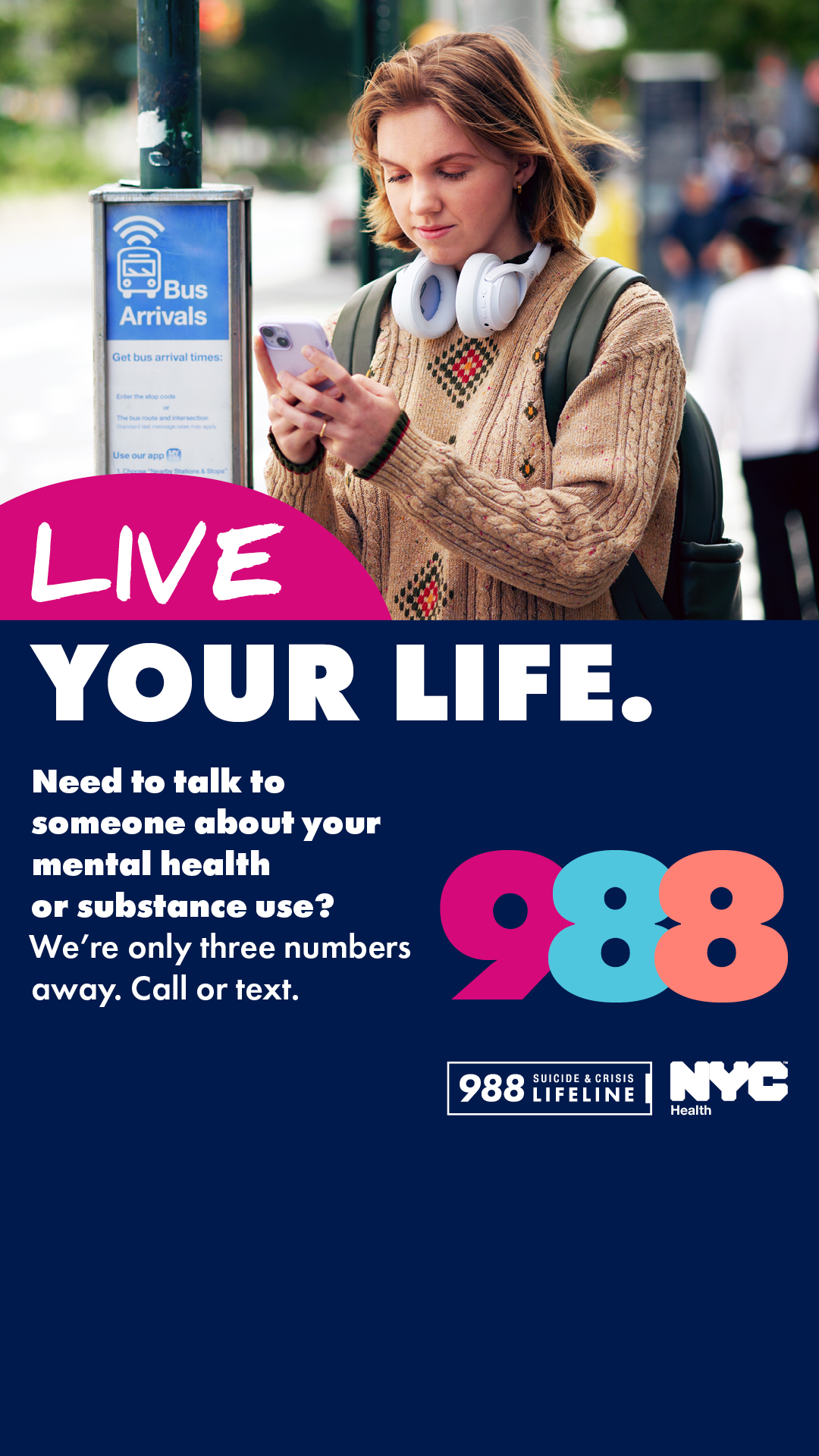 NYC Department of Health and Mental Hygiene Facebook ad
