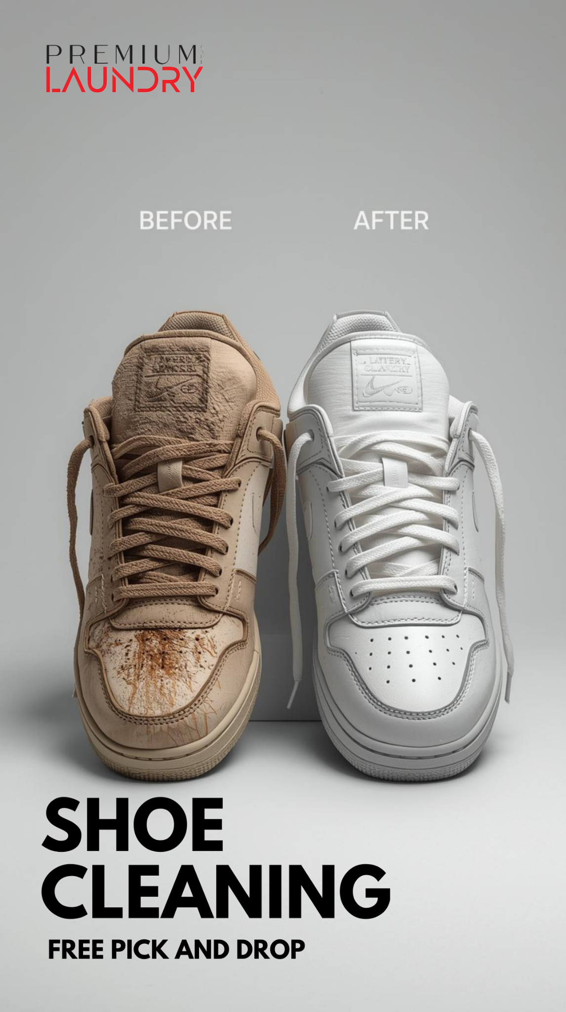Premium Care Laundry. Facebook ad
