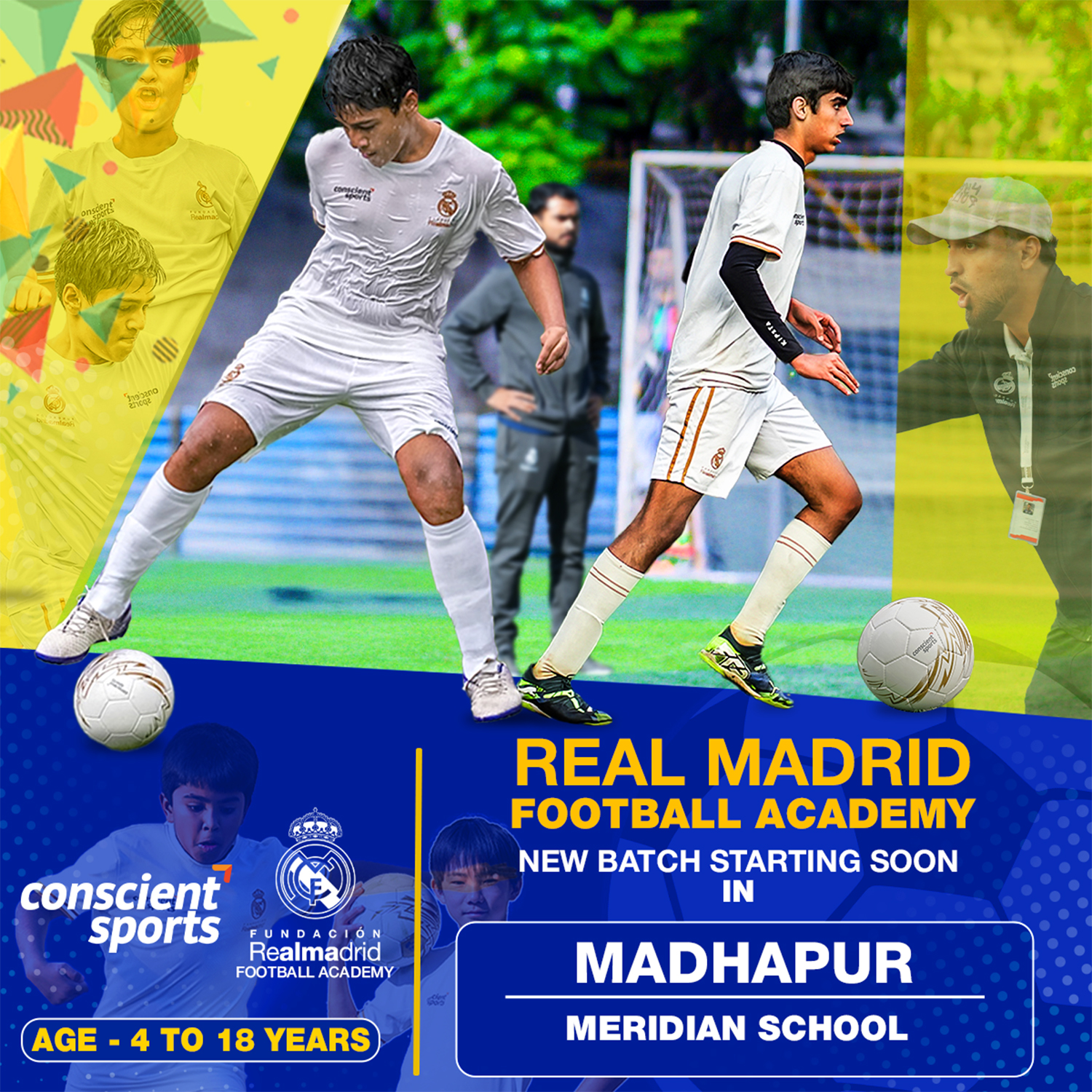 RMF India - Partner Conscient Sports Facebook ad