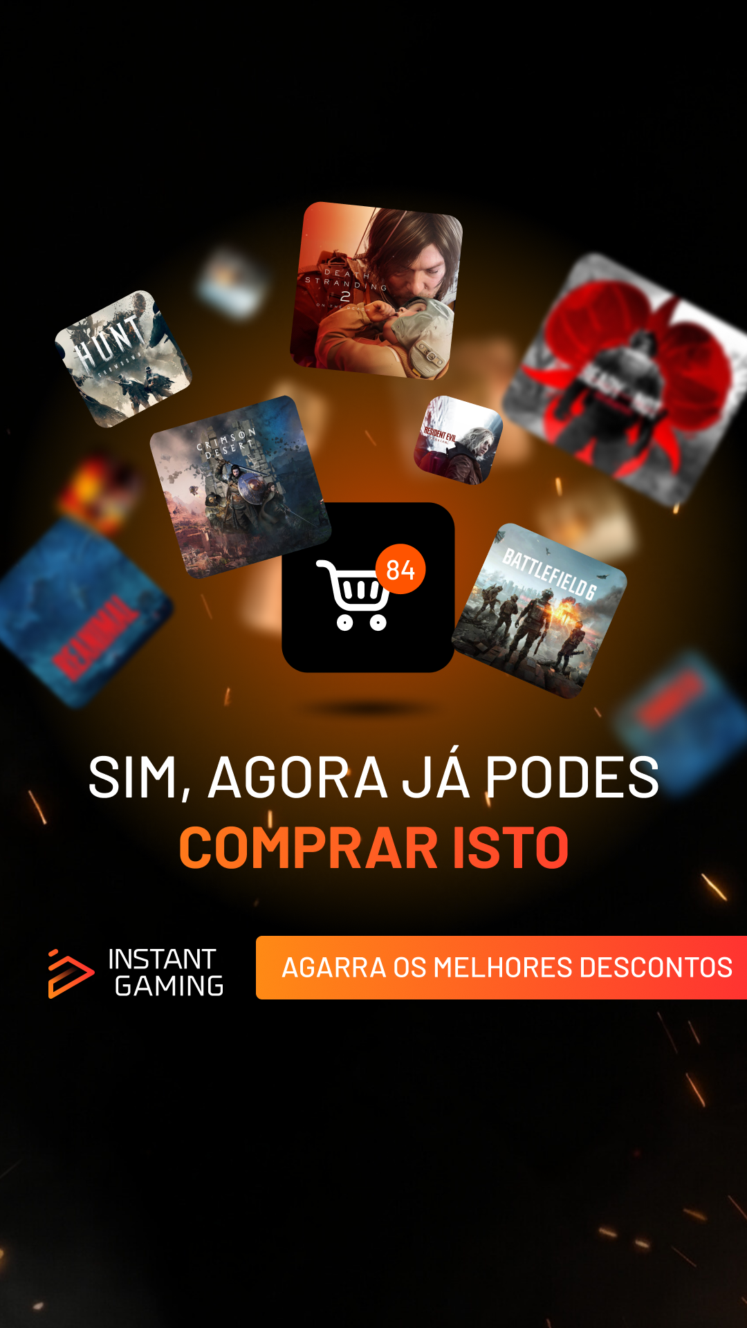 Instant Gaming - PT Facebook ad