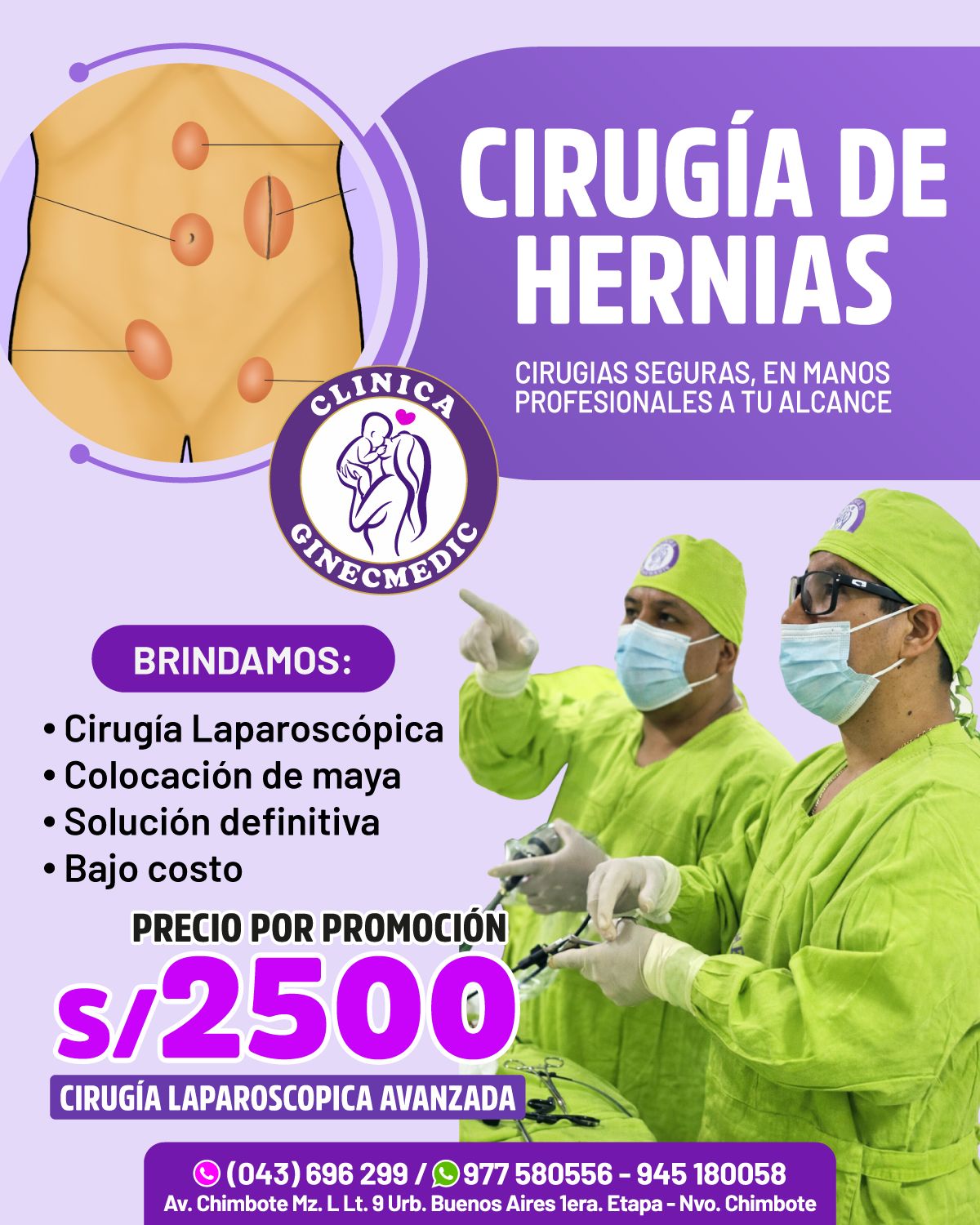GINEC MEDIC Facebook ad