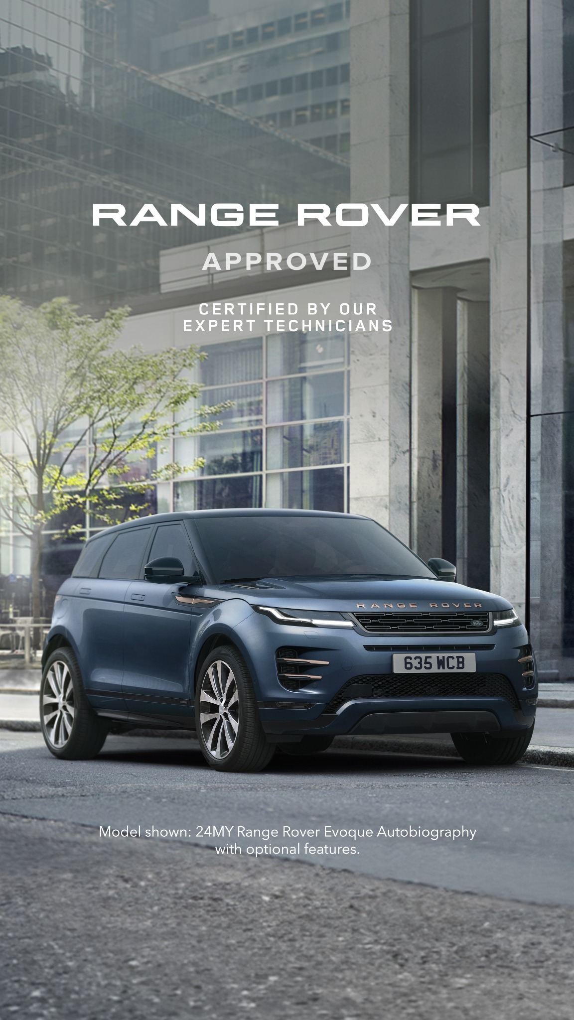 Range Rover Facebook ad