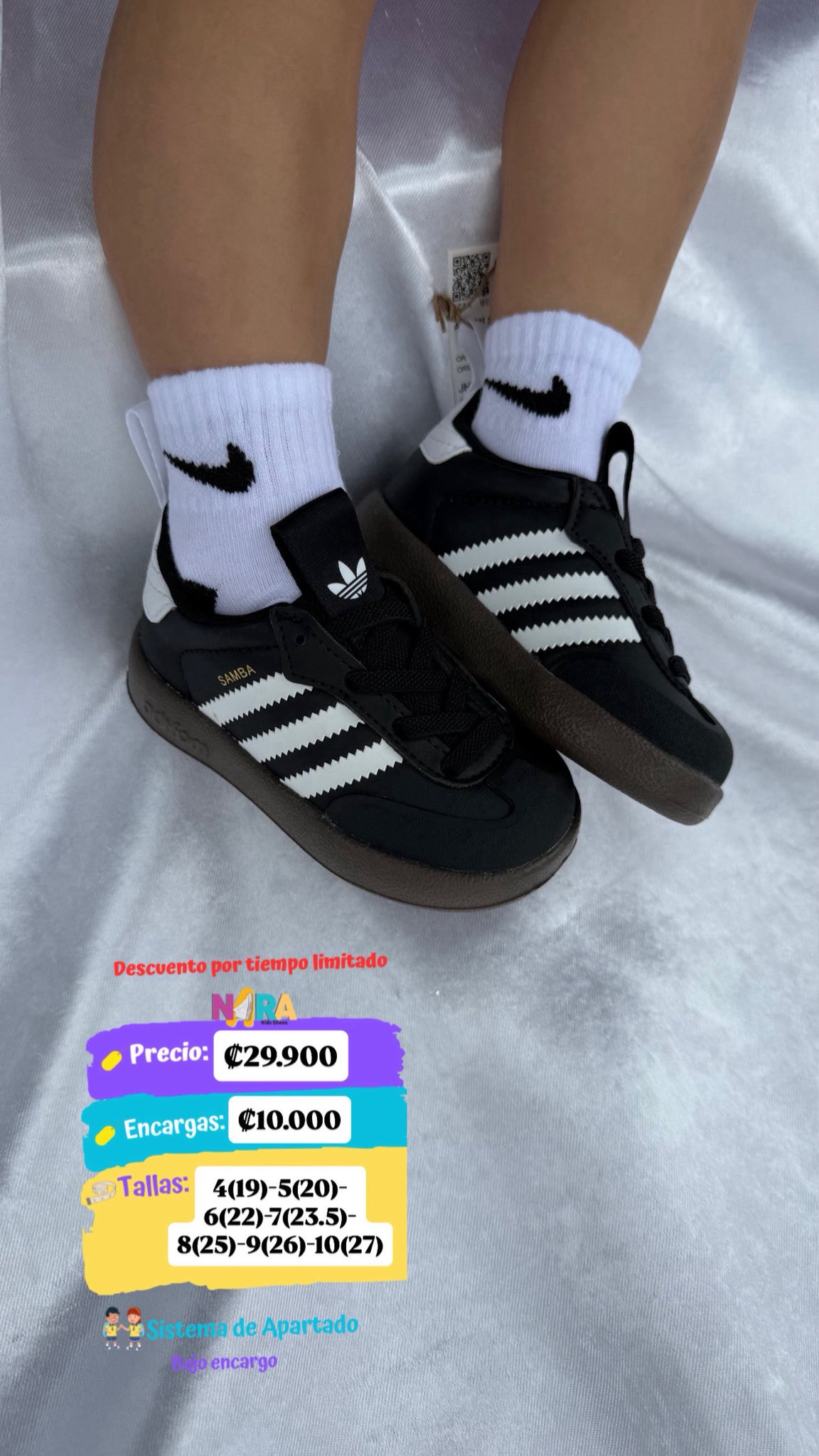Nara Kids Shoes Facebook ad: ¡Llegaron los estilos que todos aman… en DESCUENTO!