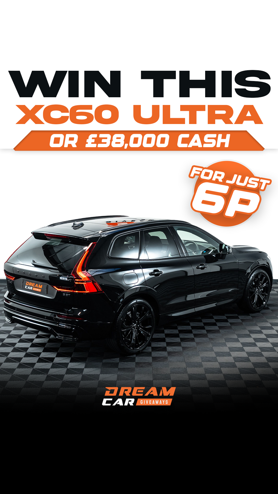 Dream Car Giveaways Facebook ad