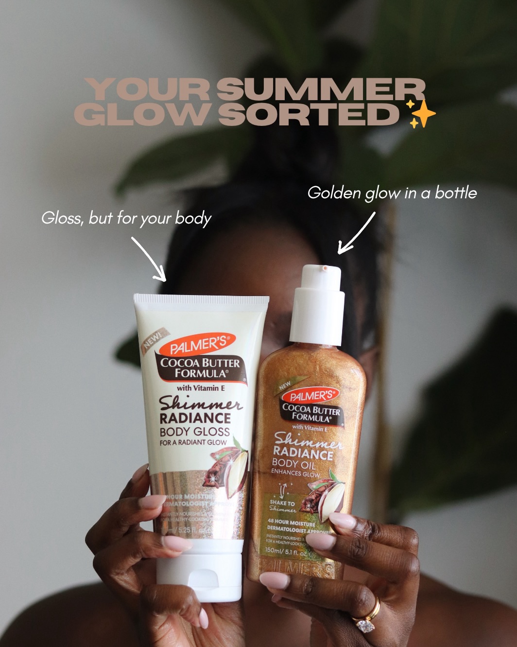 Beulah Davina Facebook ad: AD| Summer glow sorted with the @palmersuk Cocoa…