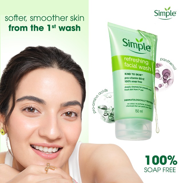 Simple Skincare, India Facebook ad