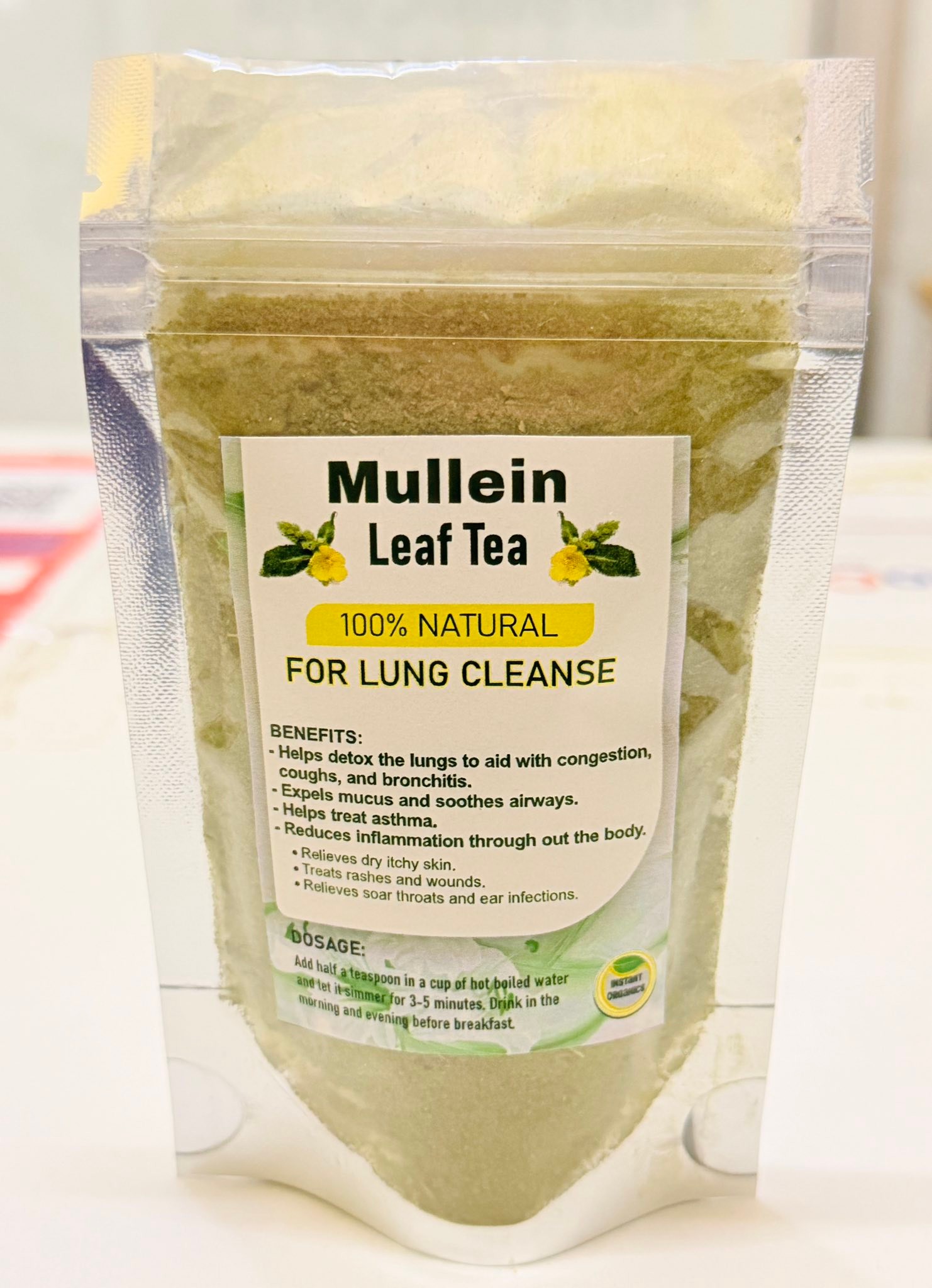 Instant Organics Facebook ad