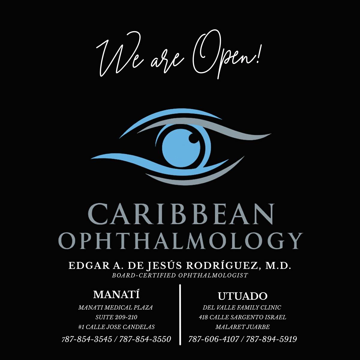 Dr. Edgar De Jesús Rodríguez - Oftalmólogo Facebook ad: Oftalmólogo en Manatí y Utuado