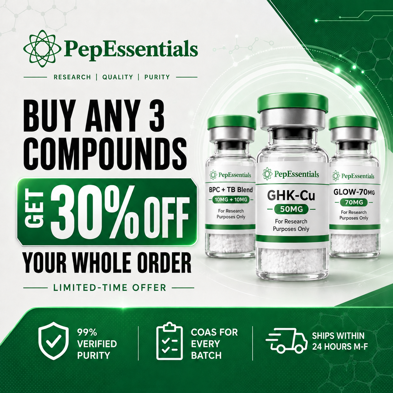 Pep Essentials Facebook ad