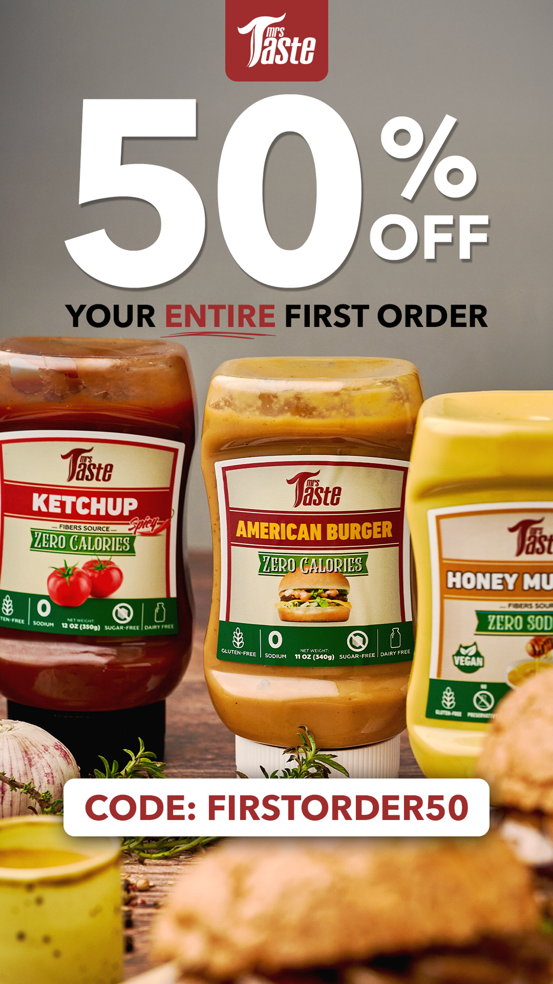 MRS TASTE USA Facebook ad from Oct 20, 2025