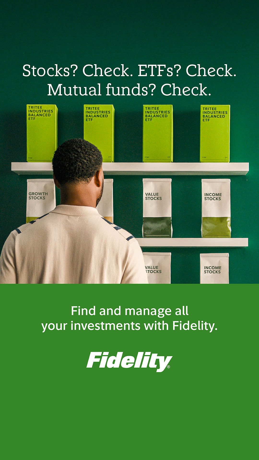 Fidelity Investments Facebook ad