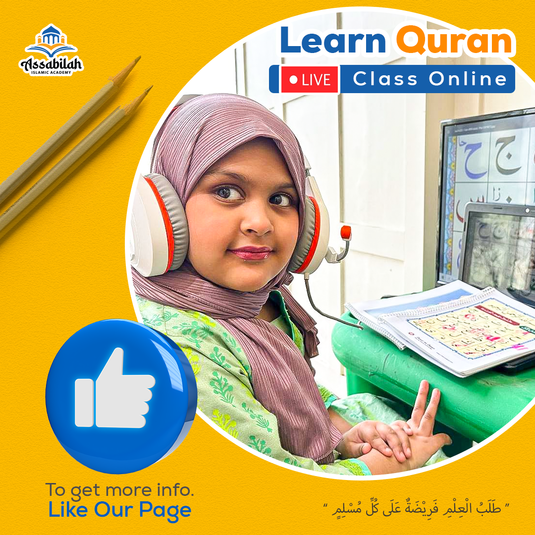 Assabilah Islamic Academy Facebook ad: Seeking the (religious) knowledge is an Fardh upon…