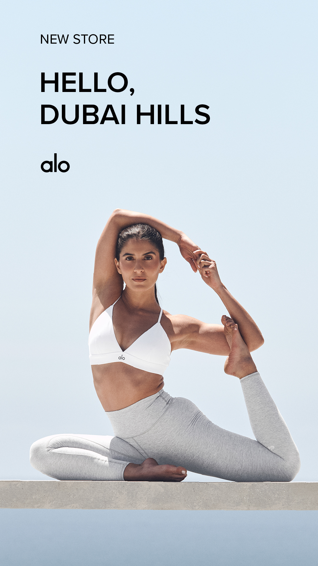 Alo Yoga Facebook ad