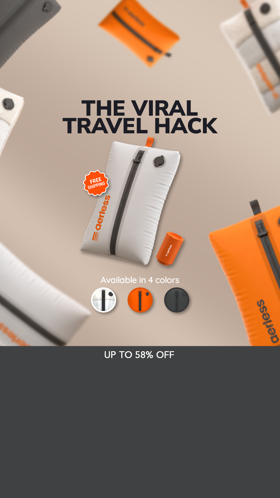 Aerless Facebook ad
