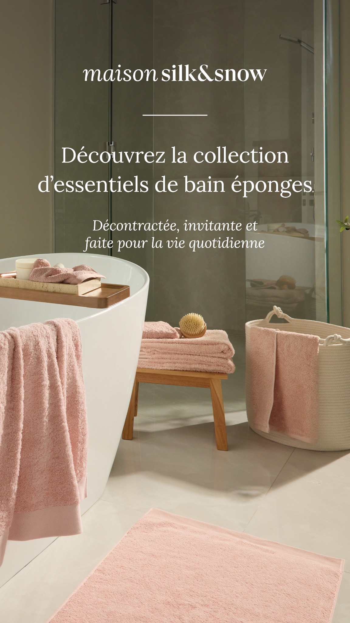 Maison Silk & Snow Facebook ad