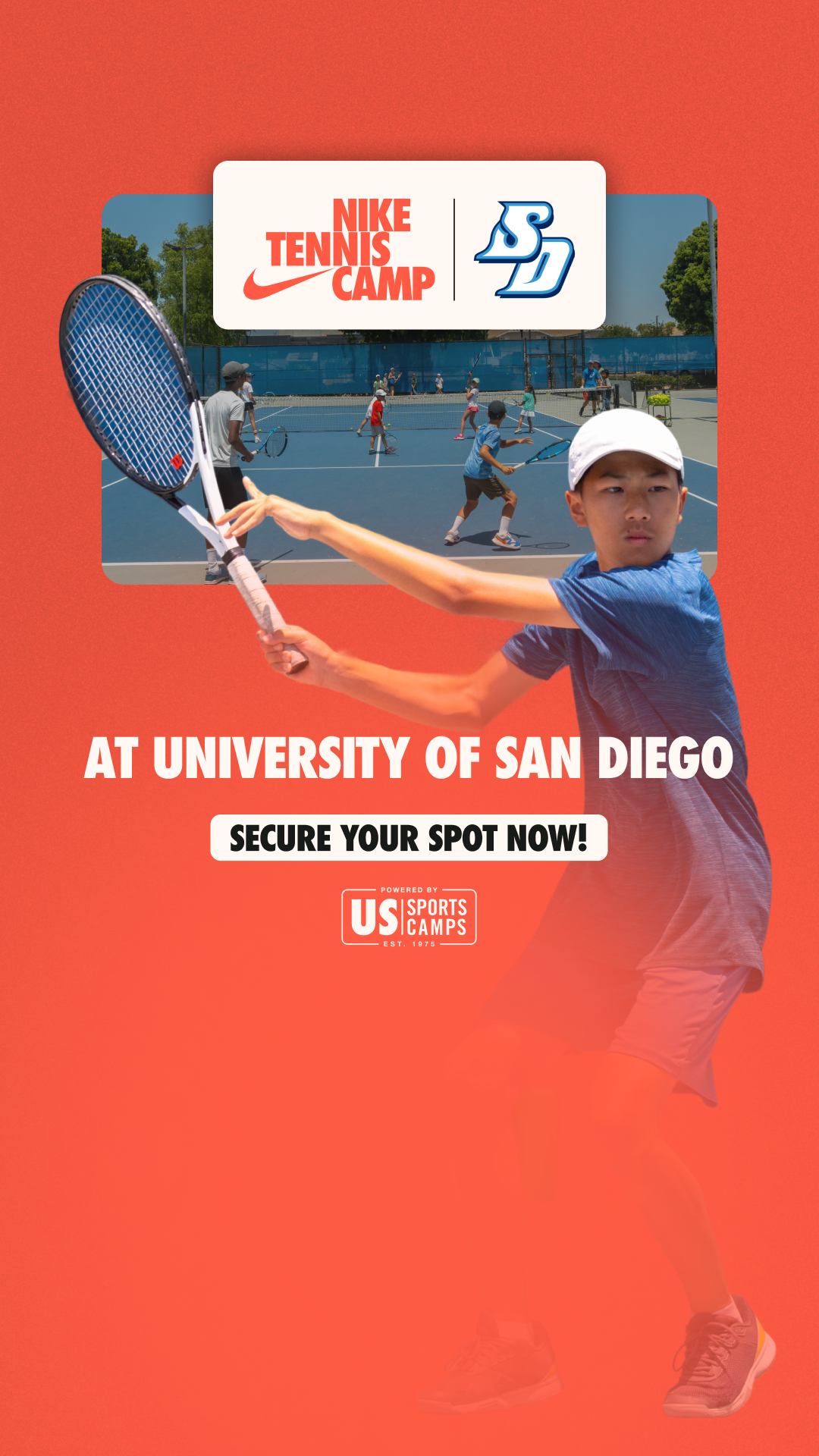 US Sports Camps - NIKE Sports Camps Facebook ad