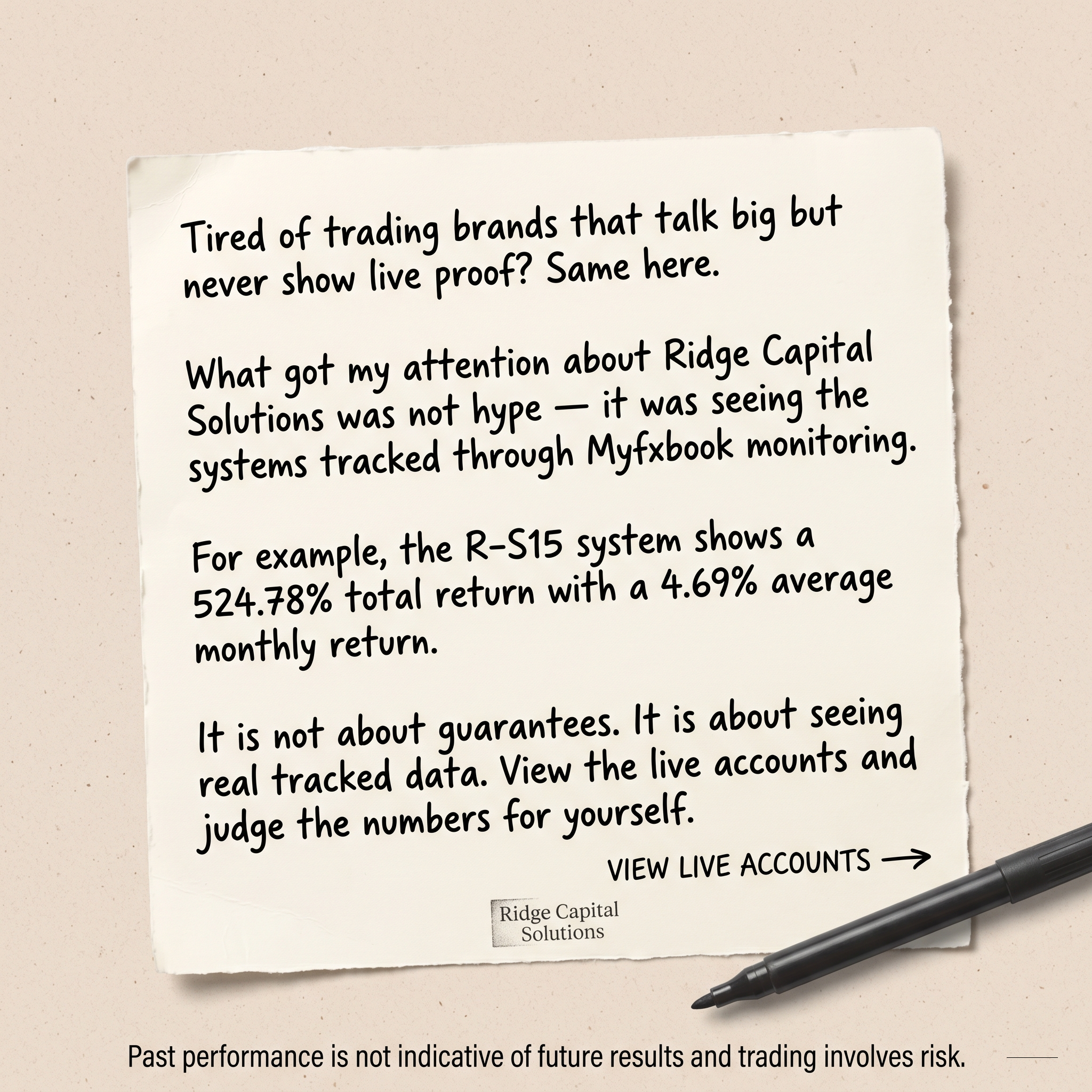 Ridge Capital Solutions Facebook ad
