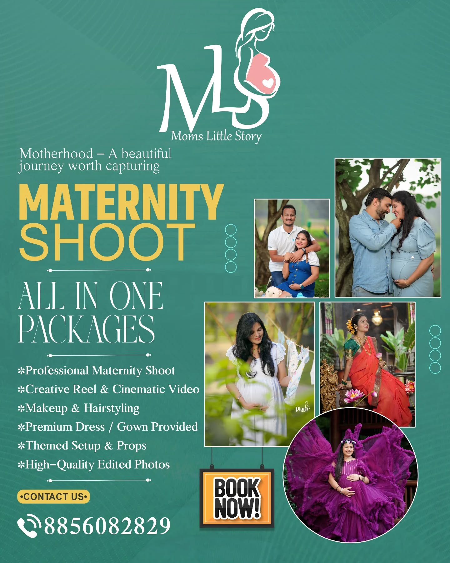 Moms Story Facebook ad: Motherhood, a beautiful story that deserves to be…