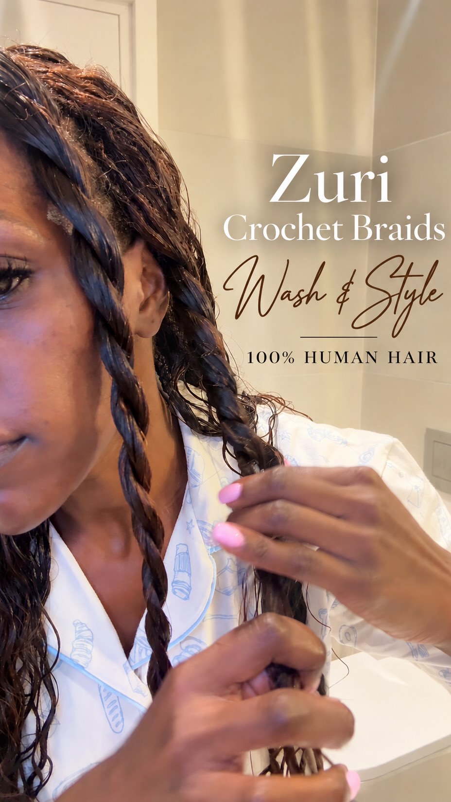 Zuri Hair Studio Facebook ad: One of my favourite things about Zuri Crochet…