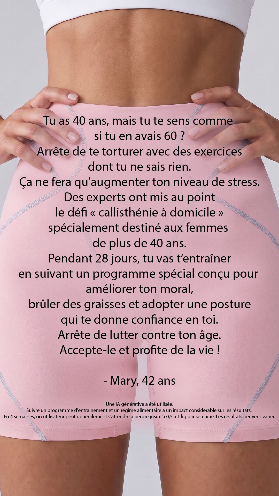 28 Day Challenge Facebook ad