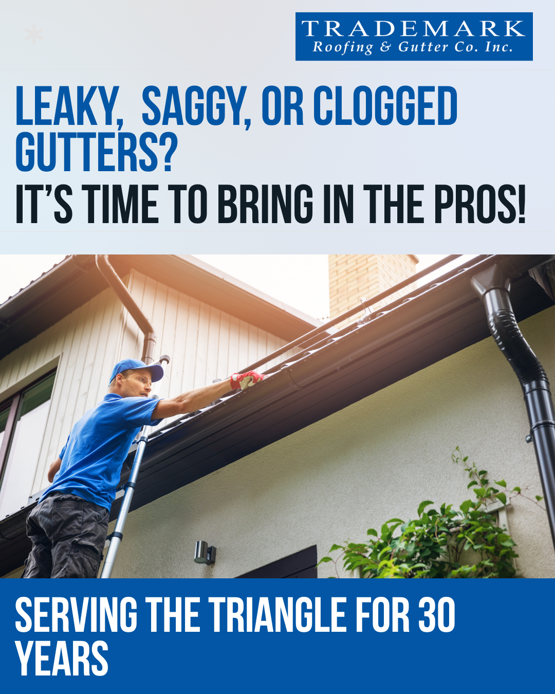 Trademark Roofing & Gutter Facebook ad