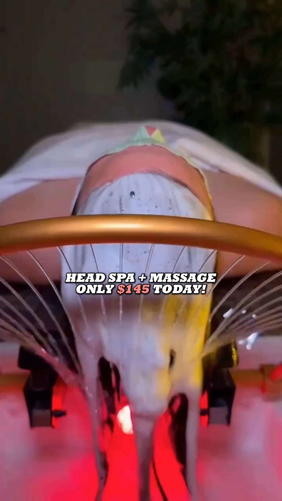 Blissestheticsspa Facebook ad: The most relaxing hour you'll have all week, $145