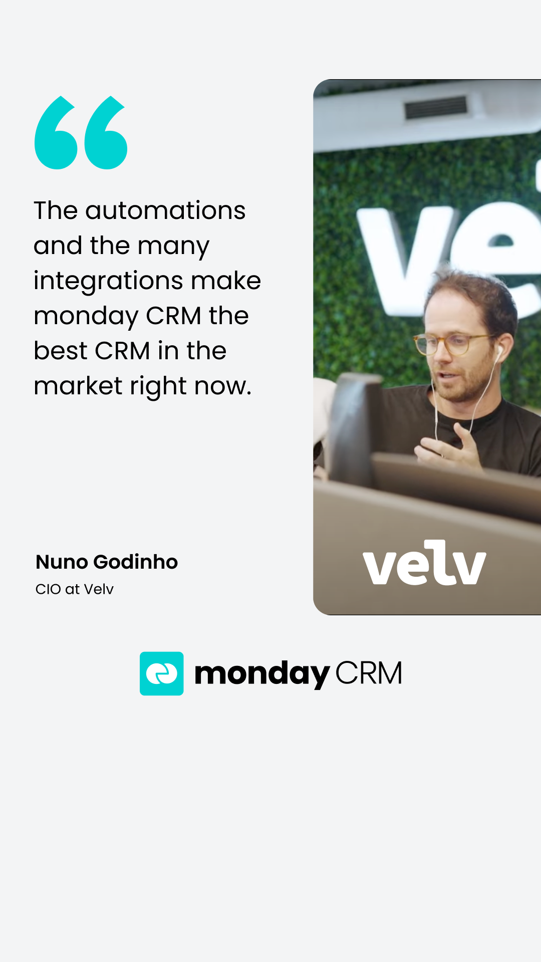 monday CRM Facebook ad