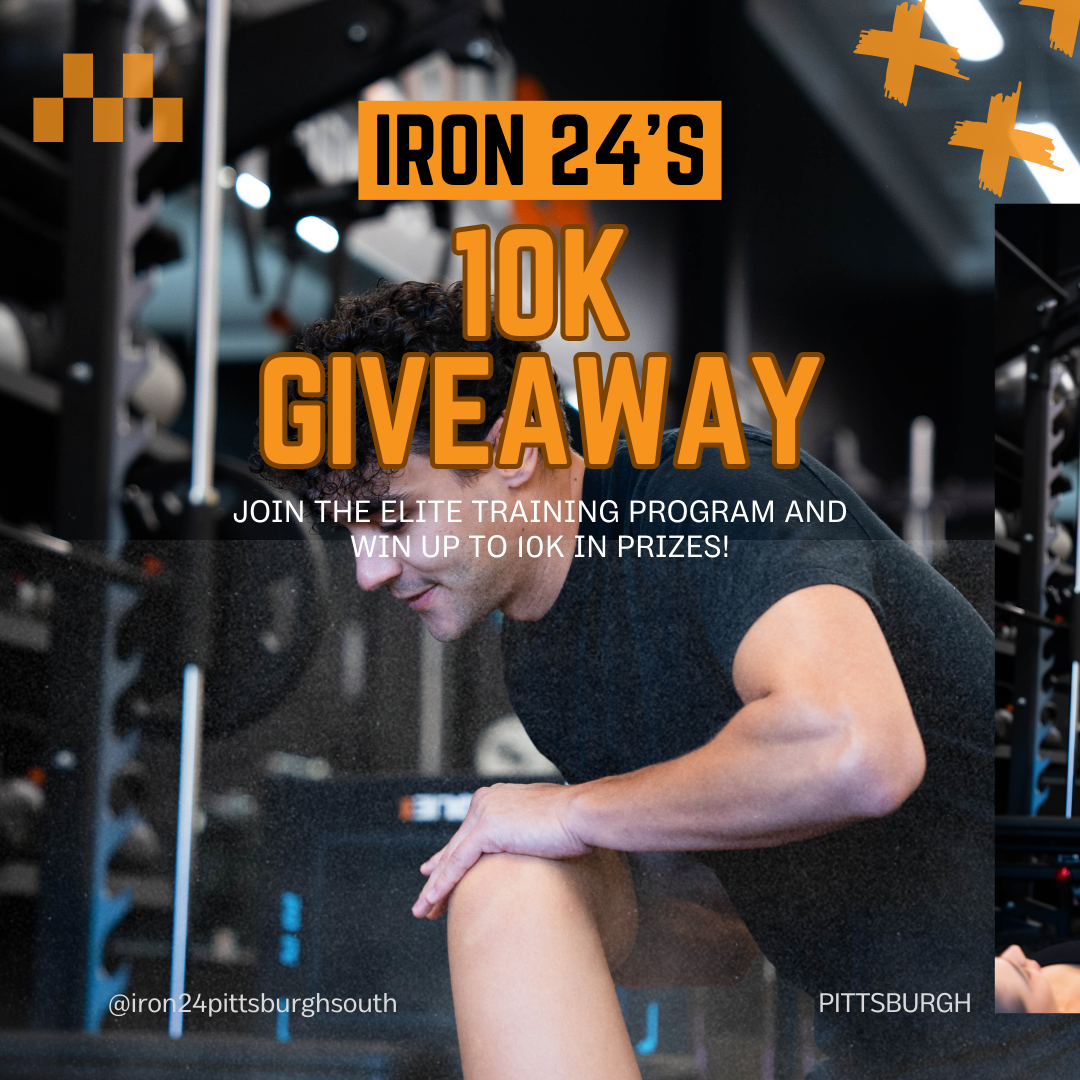 Iron24pittsburghsouth Facebook ad: 10K GIVEAWAY!