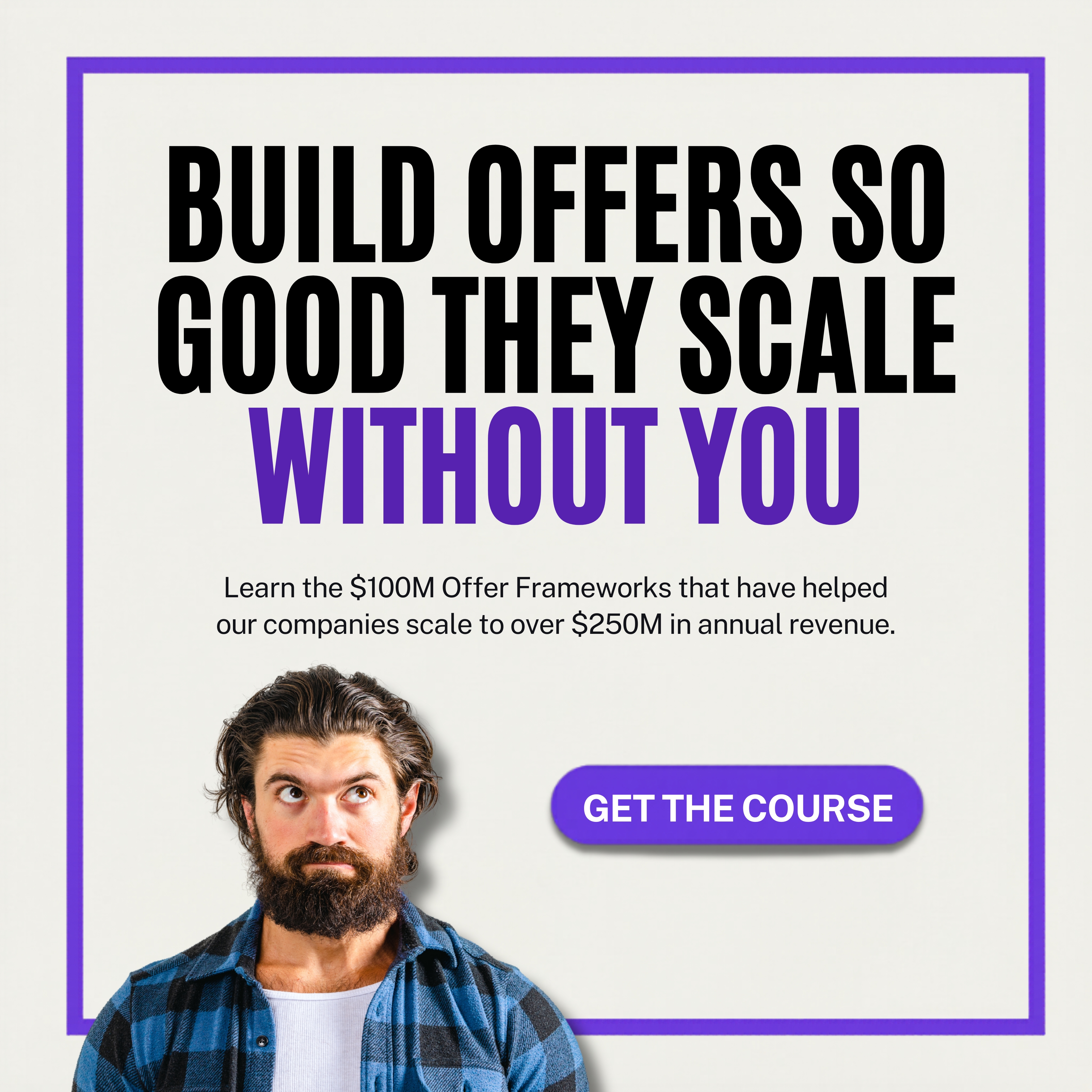 Alex Hormozi Facebook ad