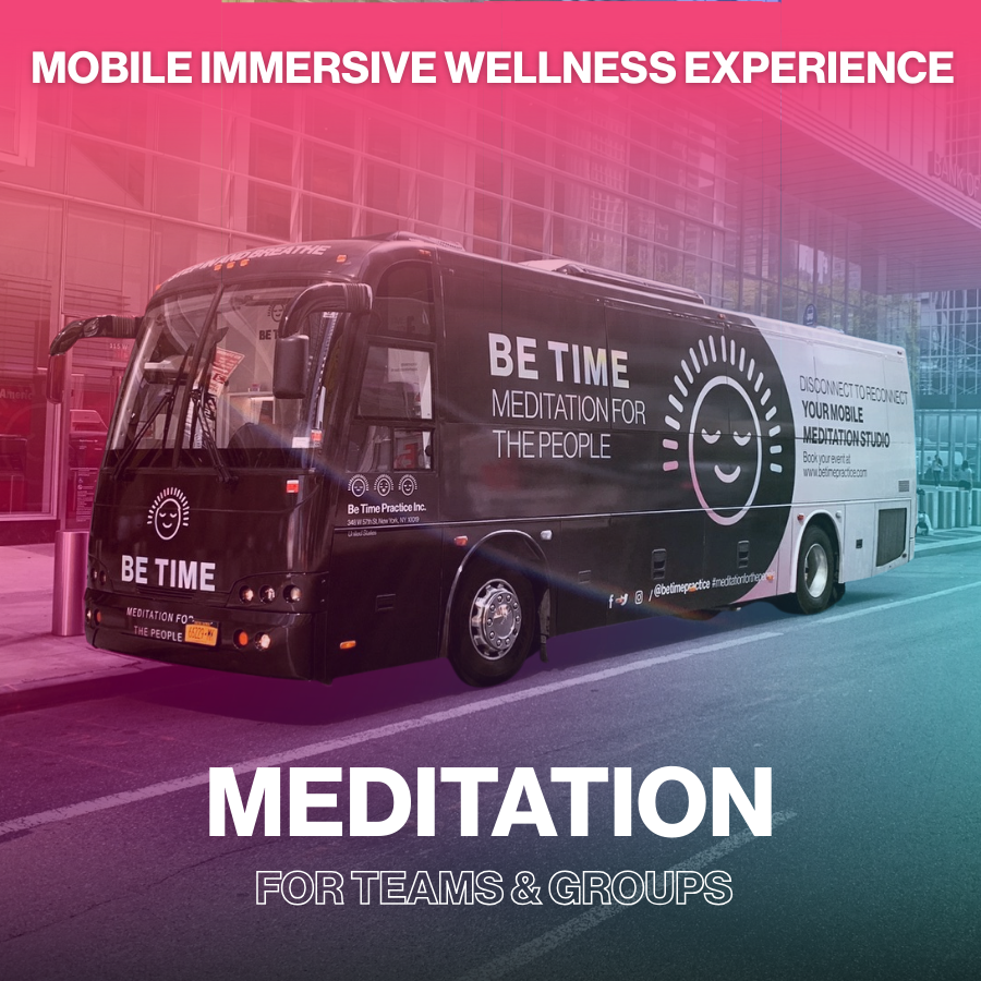 Be Time Practice Facebook ad: Immersive Guided Meditation Studio