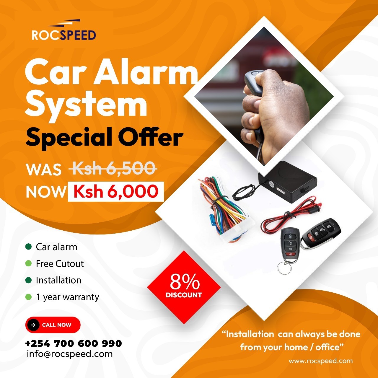 Rocspeed Tracking Limited Facebook ad