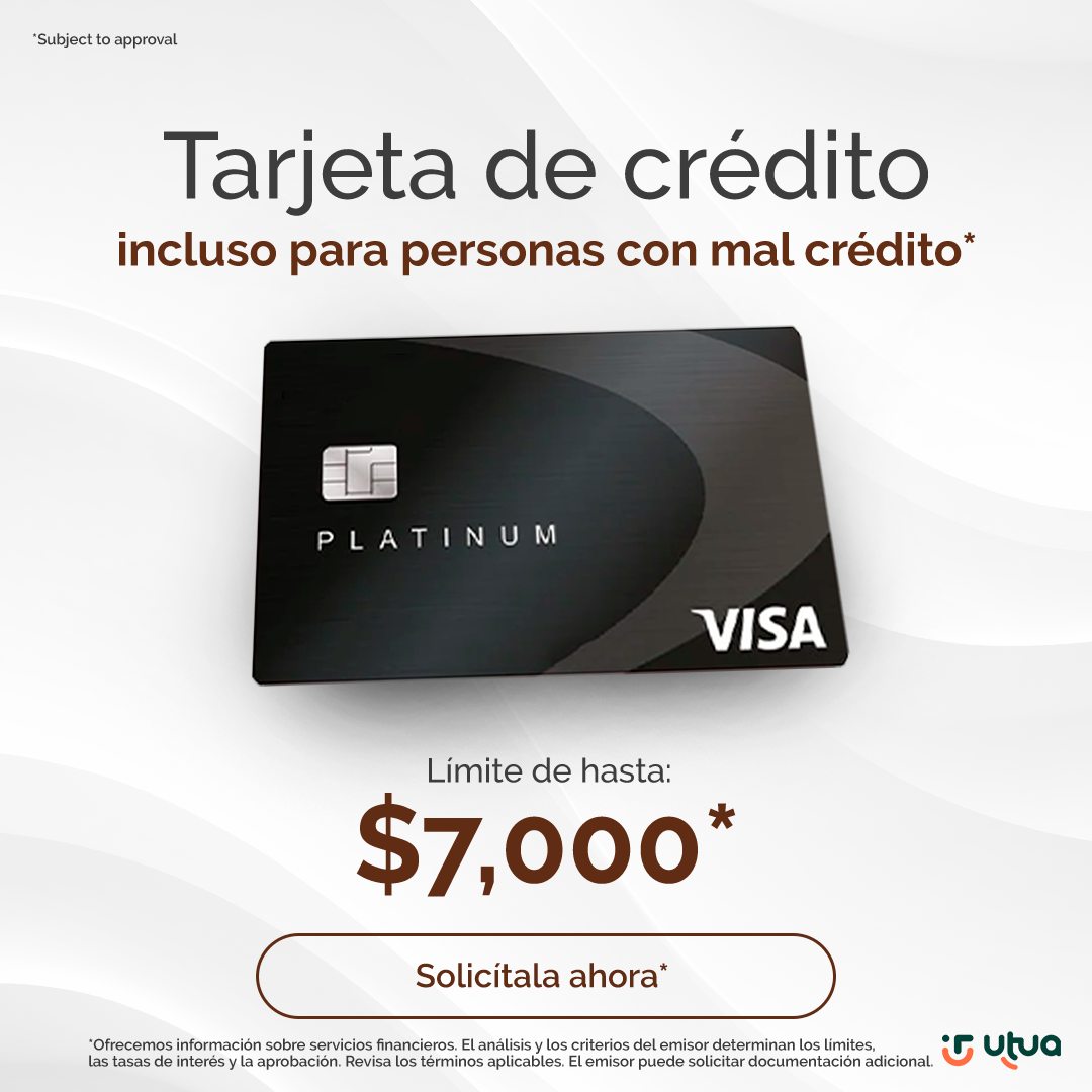 Utua Tarjetas MX Facebook ad
