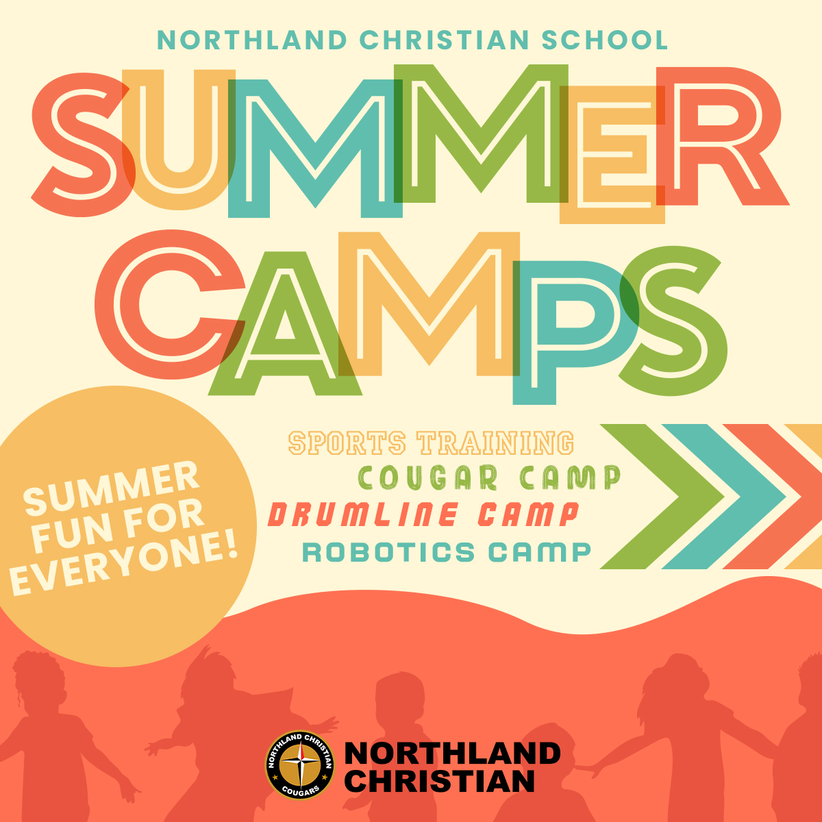 Northland Christian School Facebook ad: Summer is almost here and spots are filling…