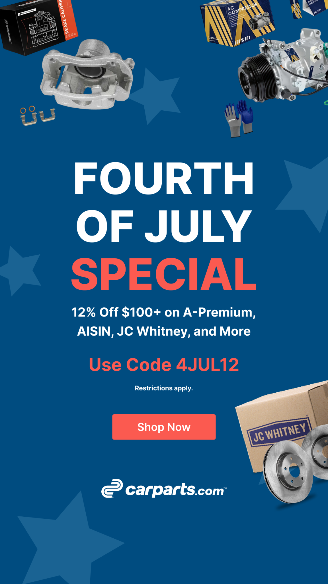 CarParts.com Facebook ad