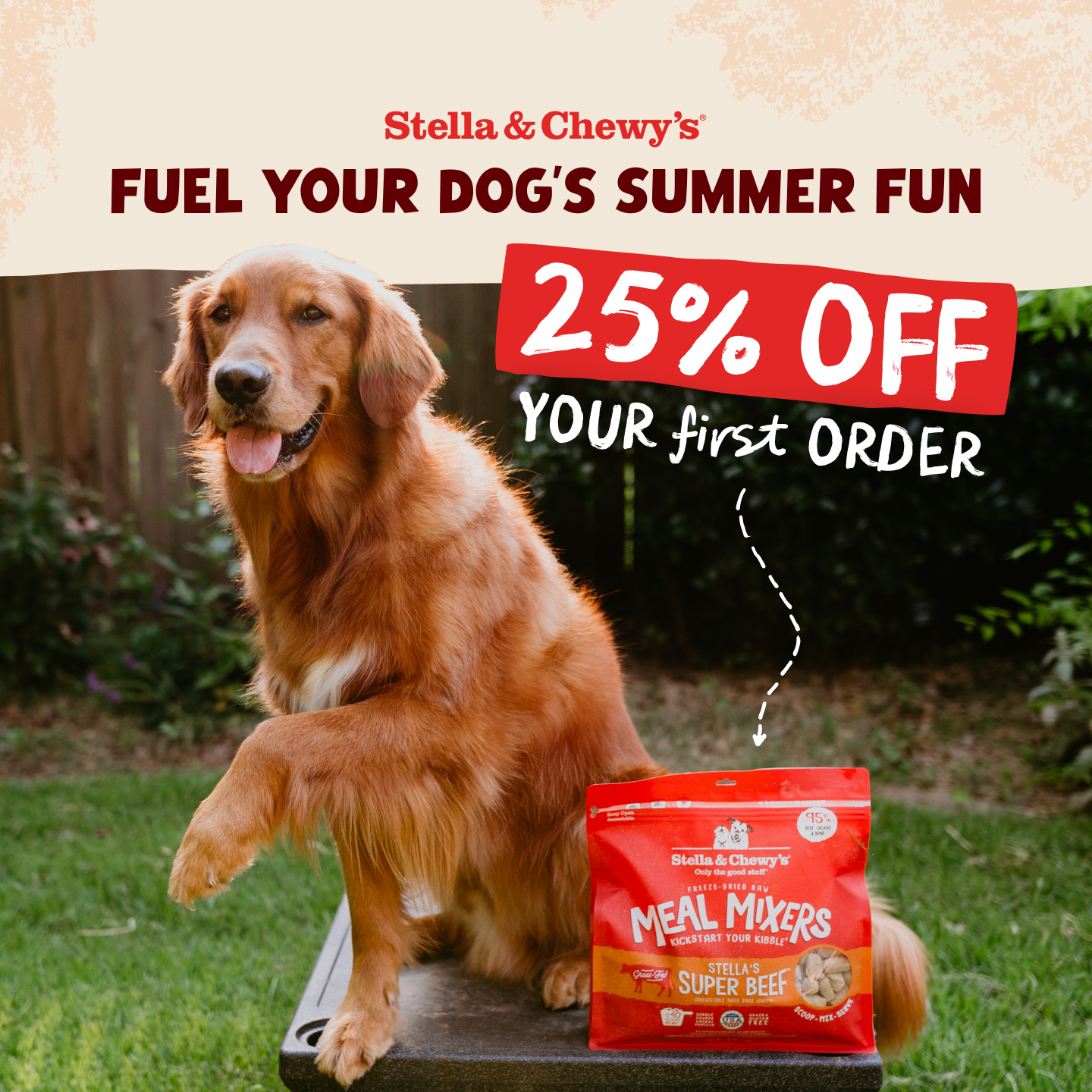 Stella & Chewy's Facebook ad