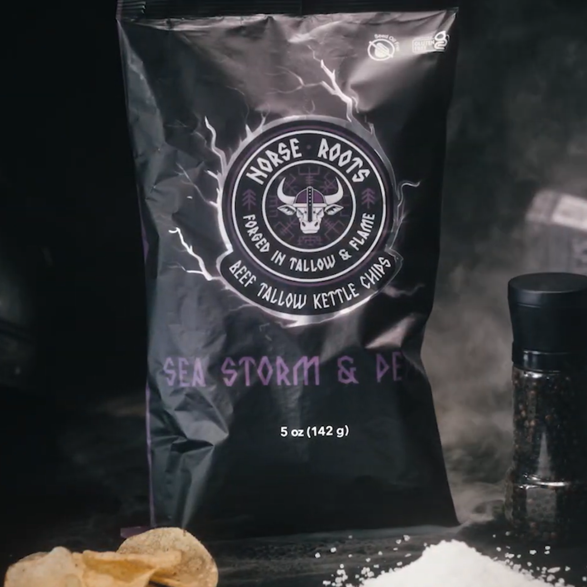 Norse Roots Chips Facebook ad