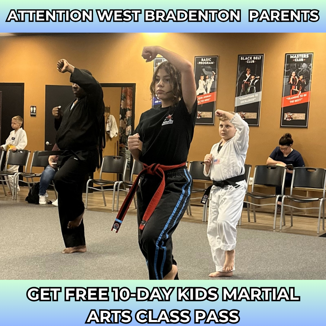 Ancient Ways Martial Arts Academy Facebook ad: Want a FREE 10-Day, Kids Martial Arts Class Pass?