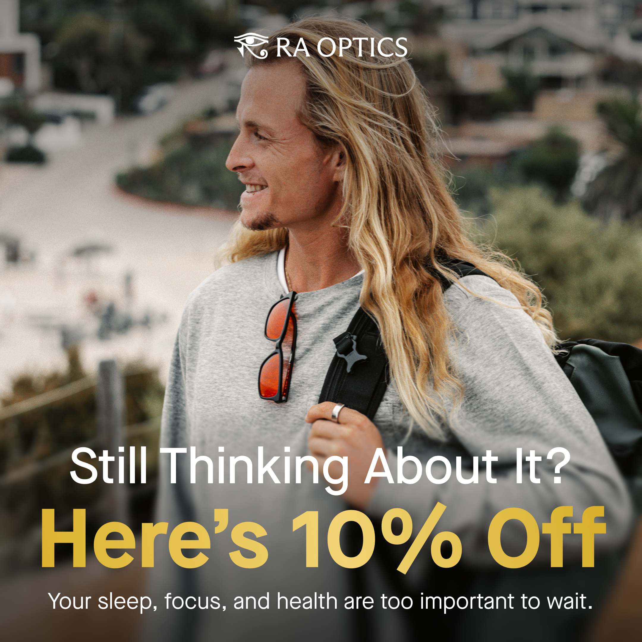 Ra Optics Facebook ad