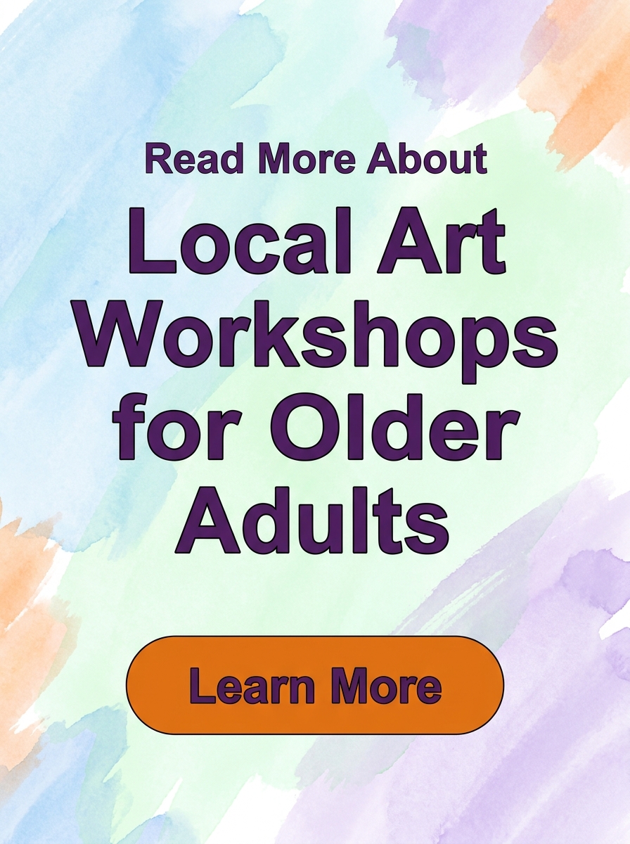 Jocelyn Marie Cox Facebook ad: Local Art Workshops For Older Adults