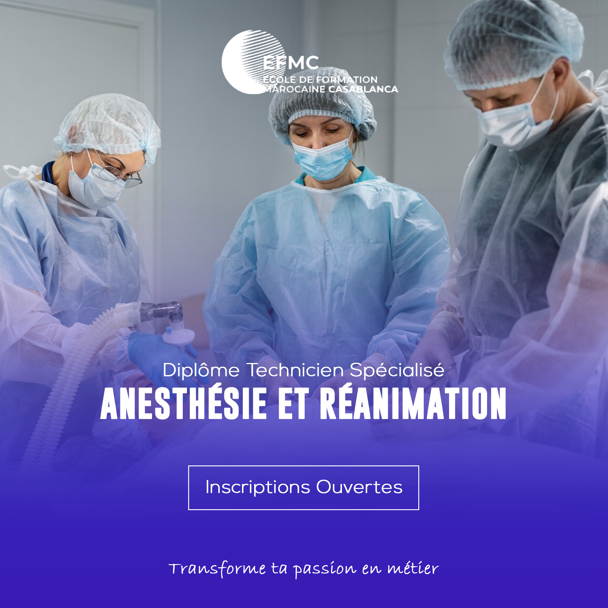 Ecole de Formation Marocaine Casablanca Facebook ad