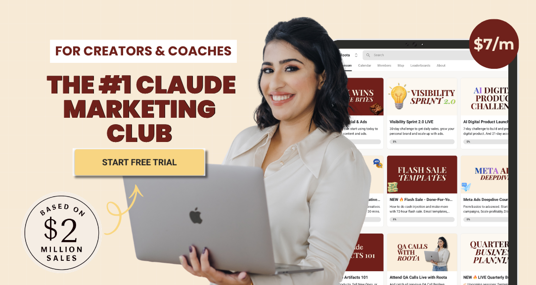 Roota Mittal Live Facebook ad
