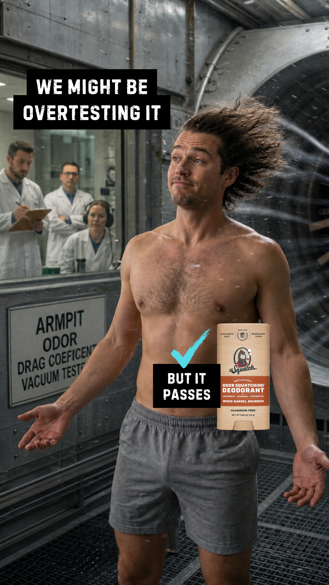 Dr. Squatch Facebook ad