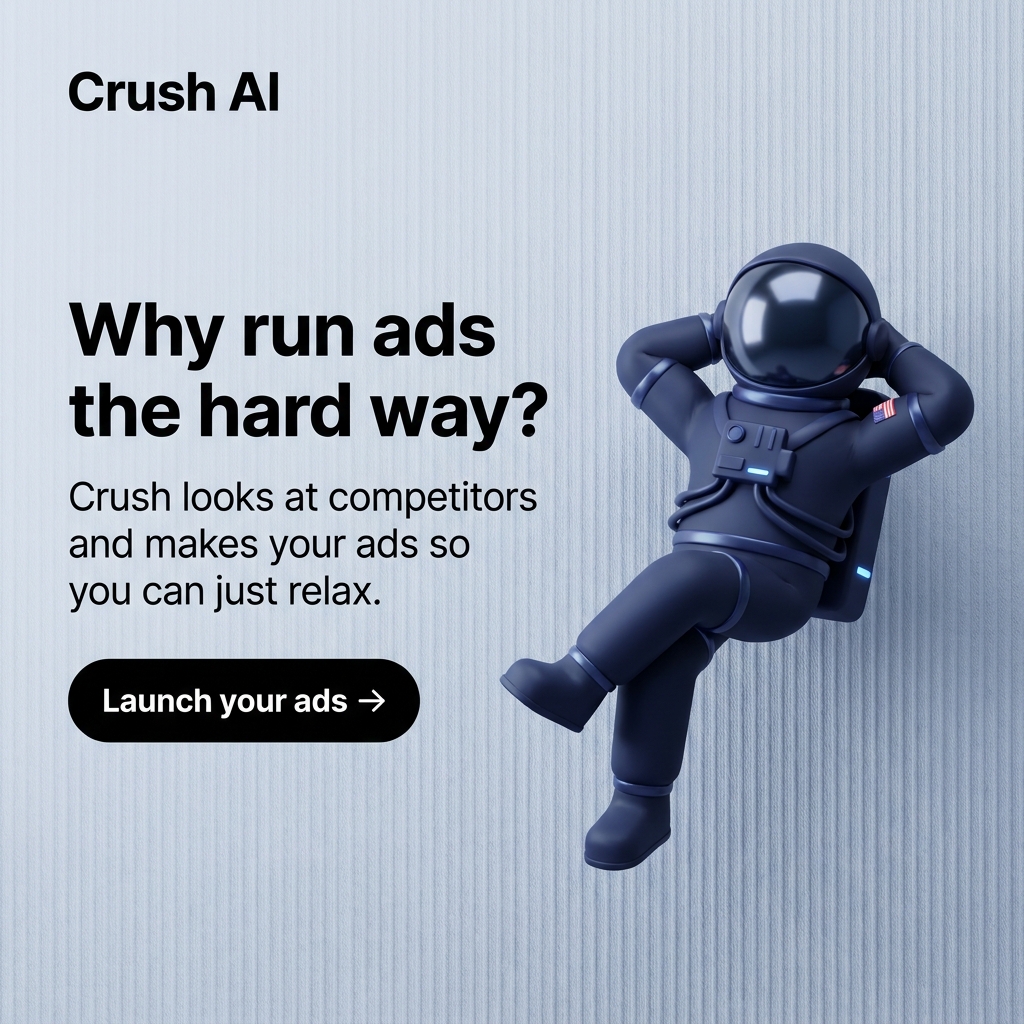 trycrush.ai Facebook ad