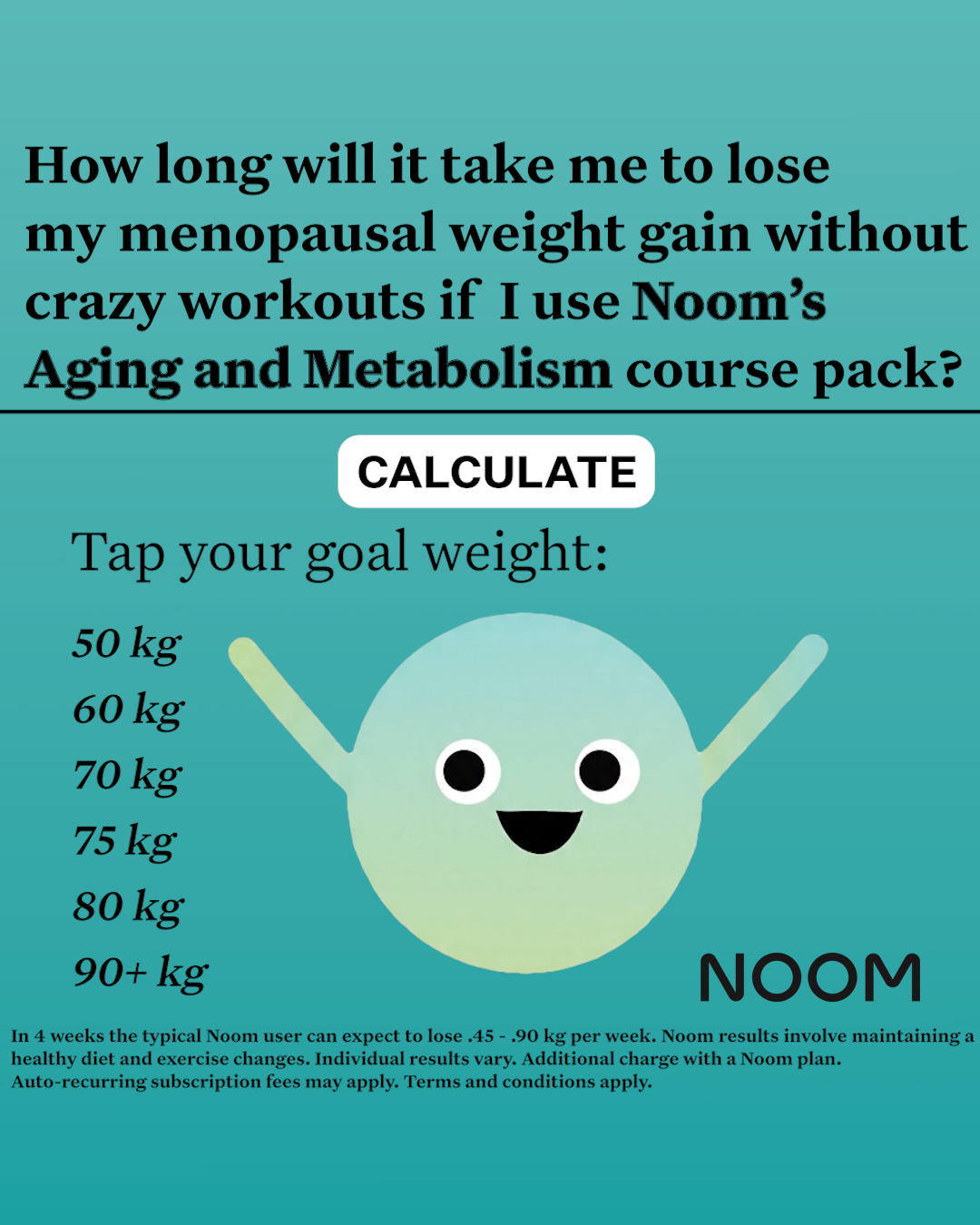 Noom Facebook ad