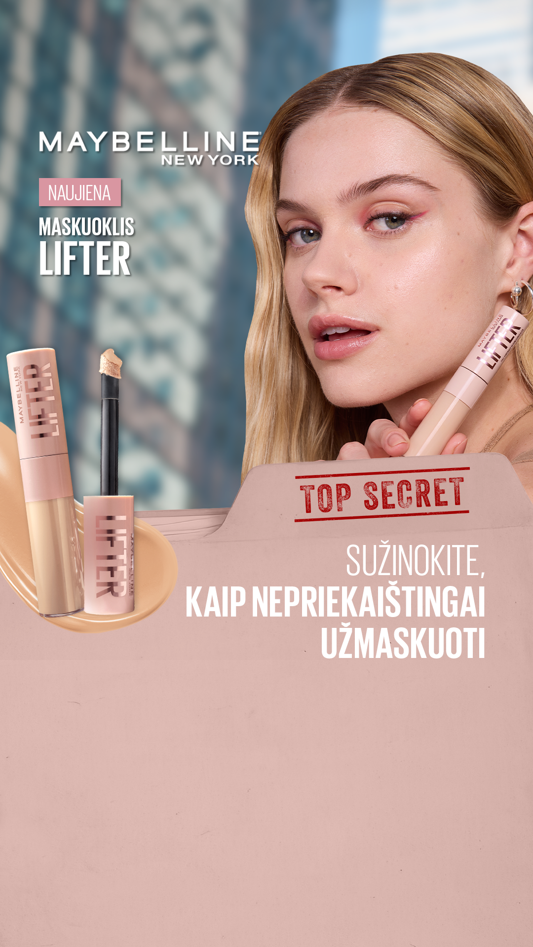 Maybelline New York Facebook ad from Apr 1, 2026