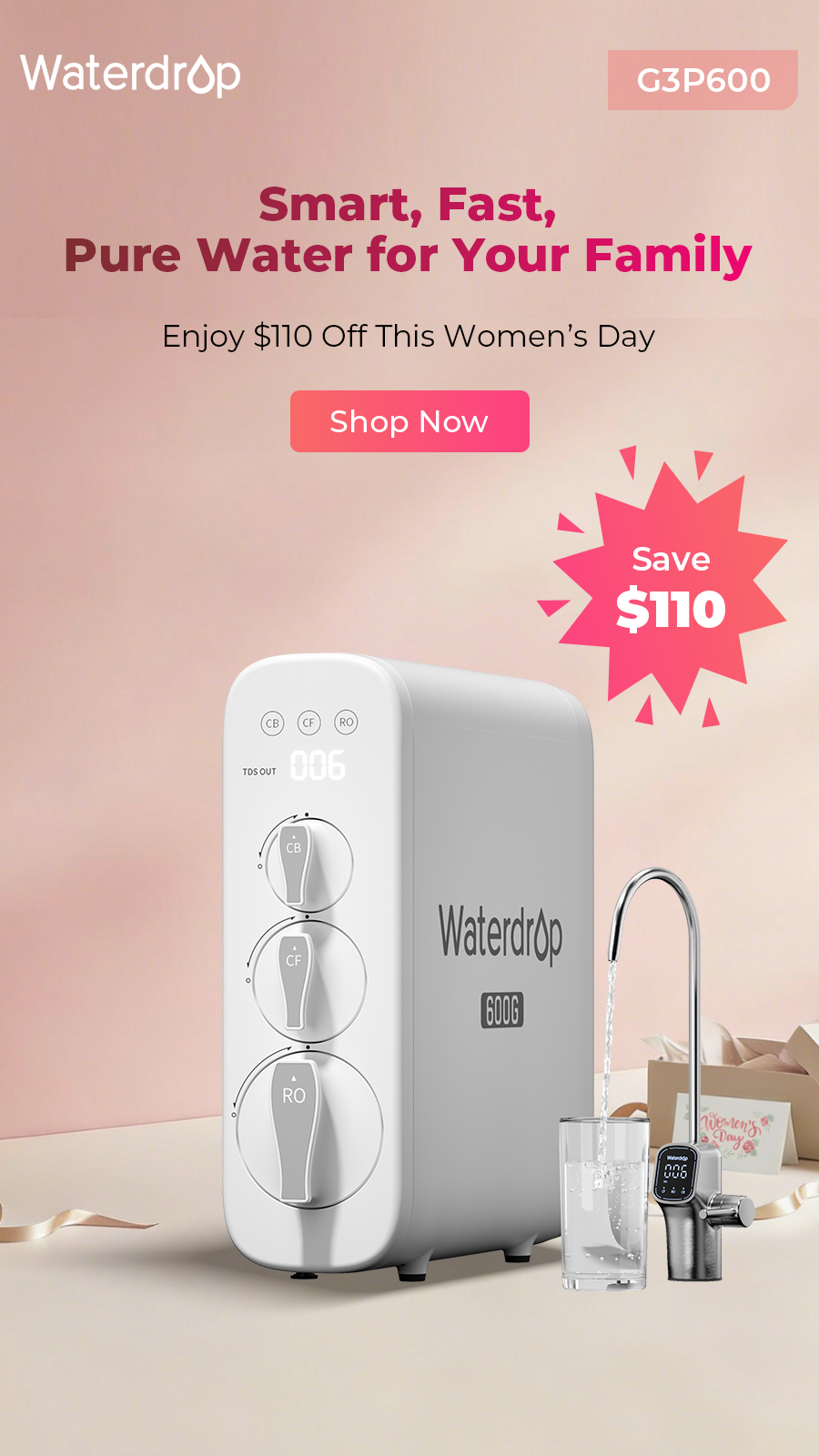 Waterdrop Filter Facebook ad