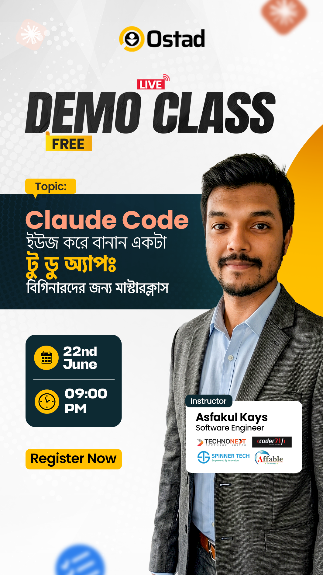 Ostad Facebook ad